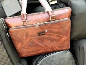 Leather Bag for Office and Laptop Use
