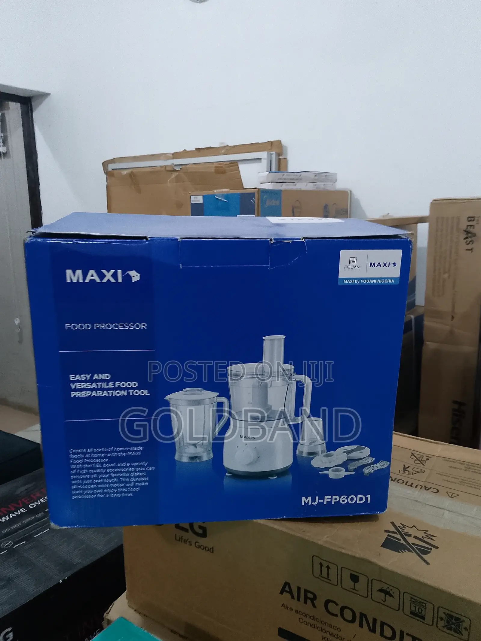 Maxi 1.5L Durable 800W Time Saver Food Processor (Mj-Fp60d1)