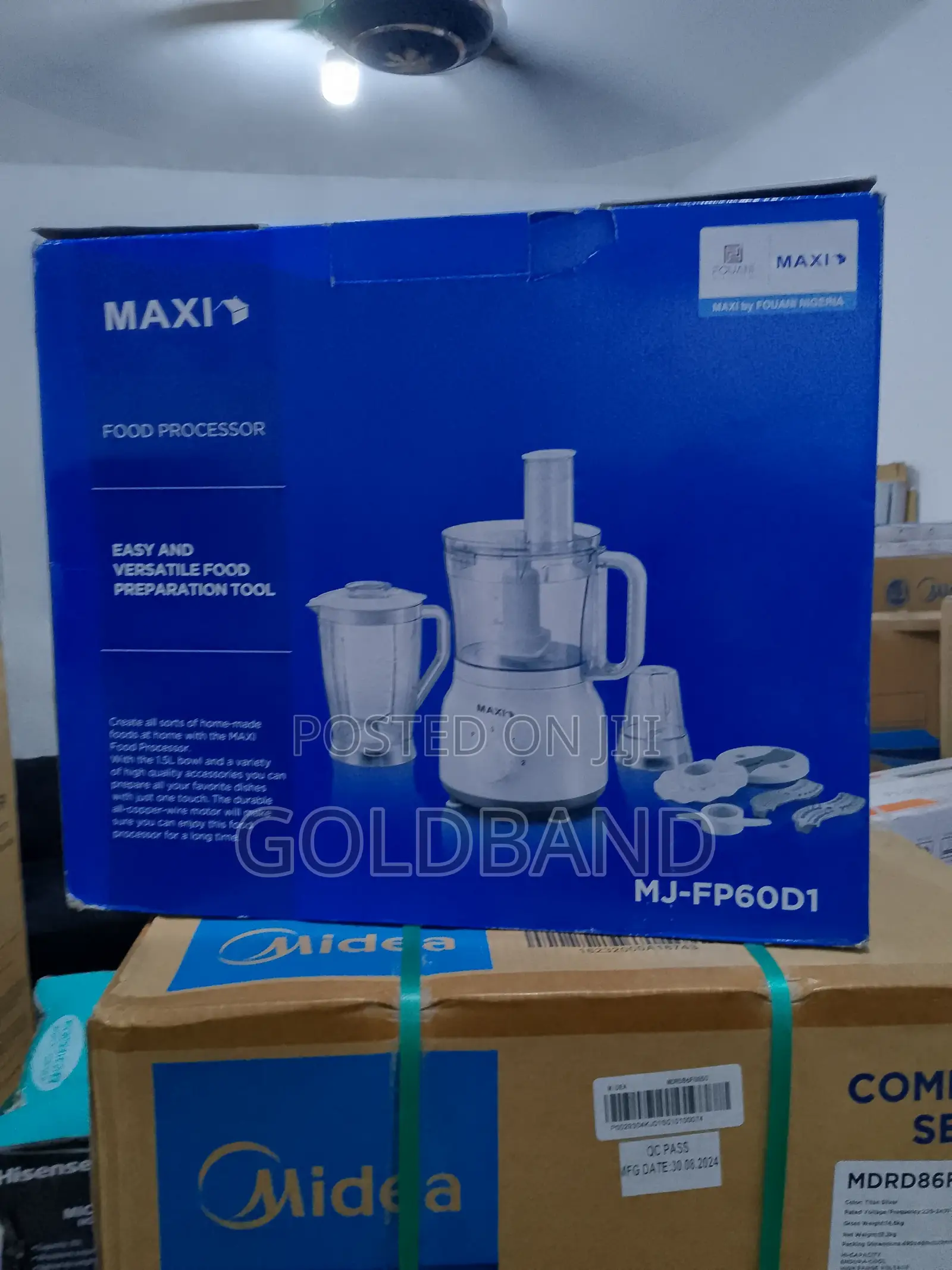 Maxi 1.5L 800W Durable Food Processor (Blend Master)