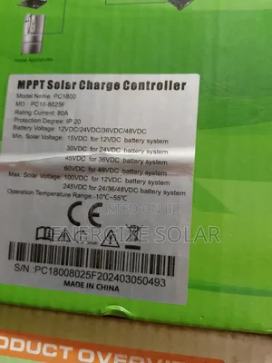 2 YEARS WARRANTY 80A Must Charge Controller