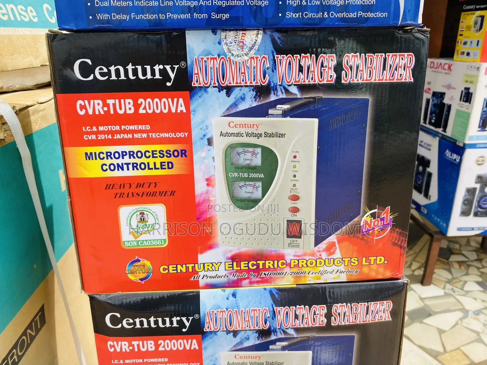 Original Century Stabilizers 2000w Available