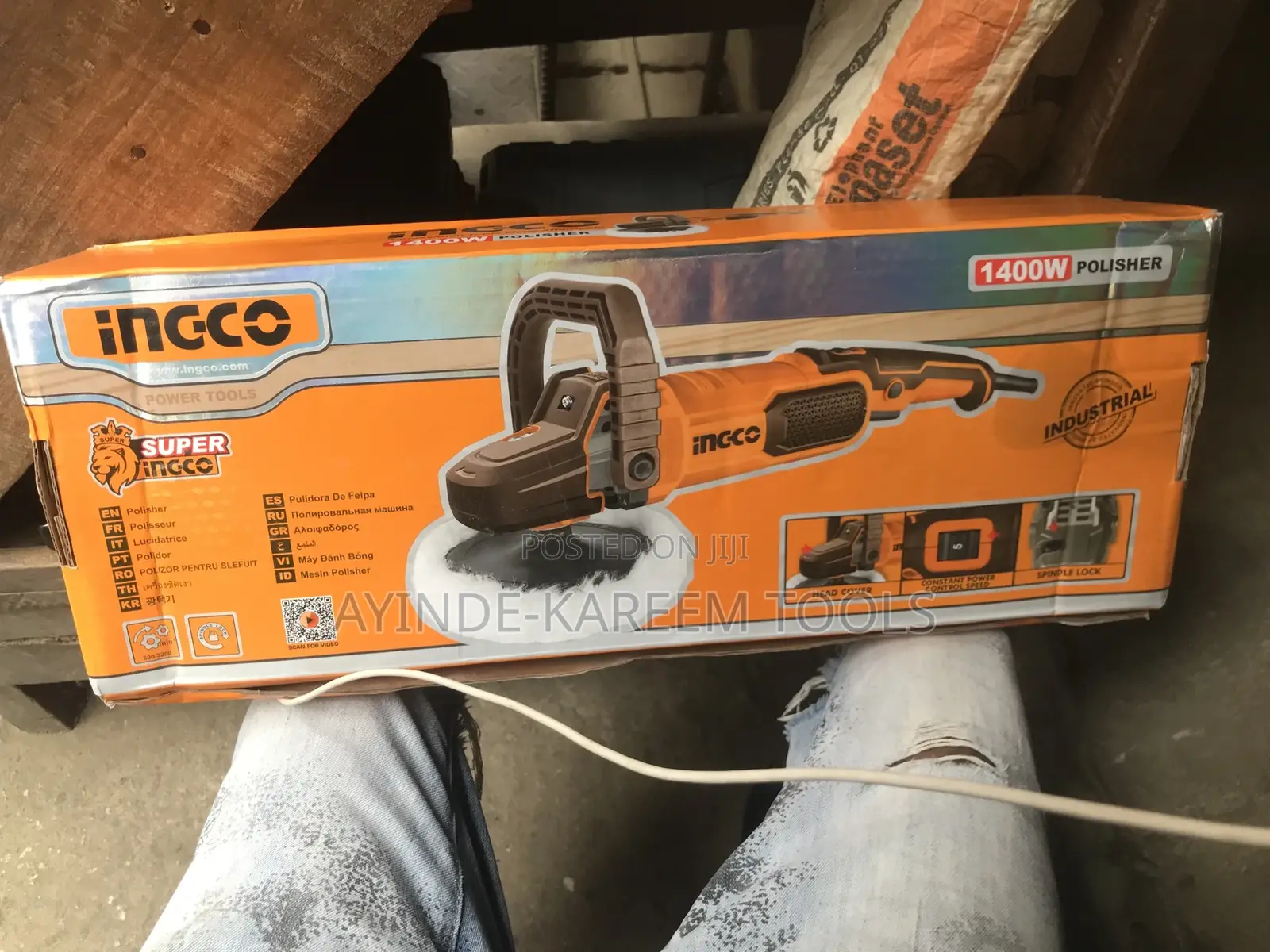 Angle Polisher Machine (Ingco)(1400watts)