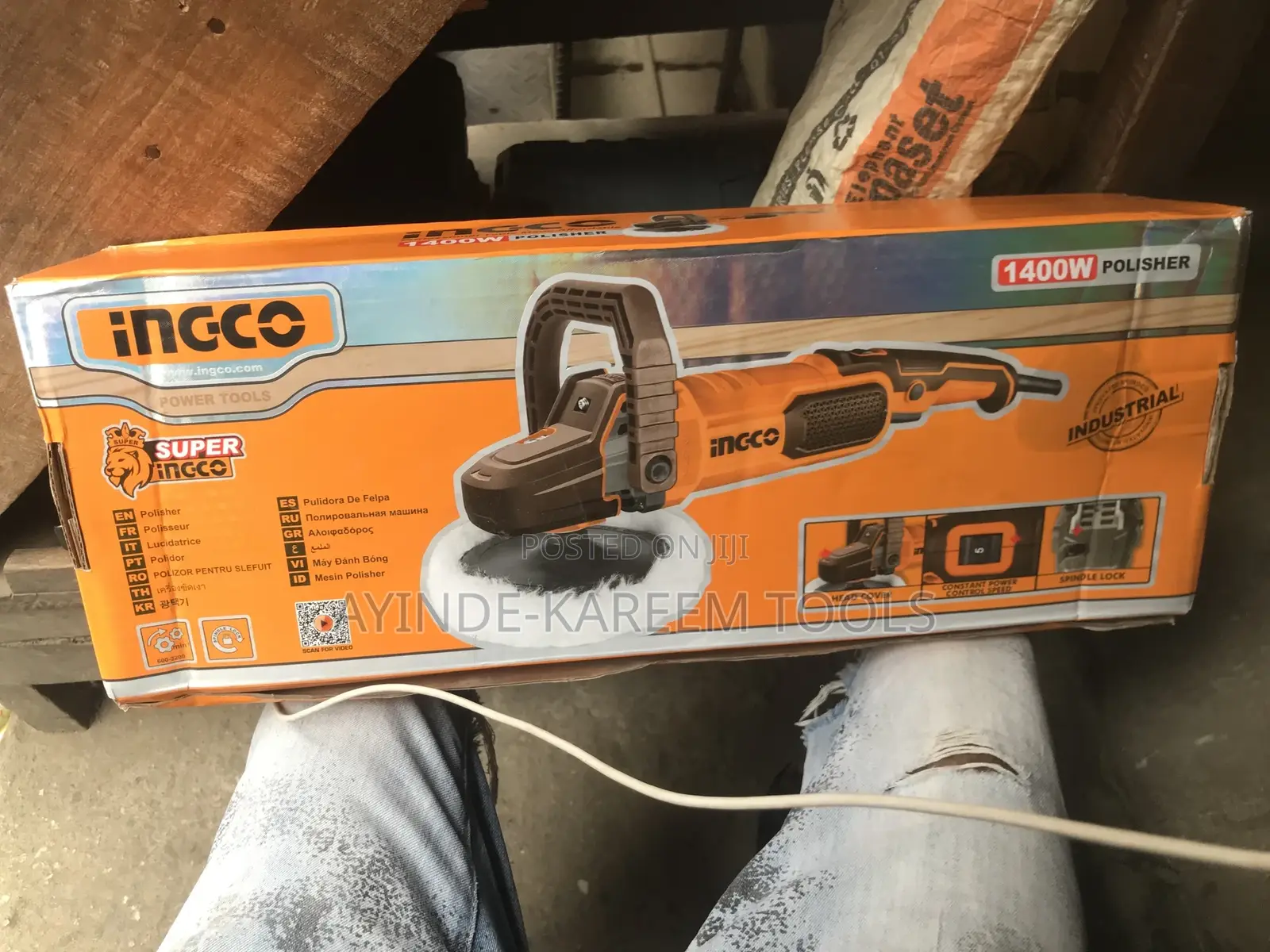 Angle Polisher Machine (Ingco)(1400watts)