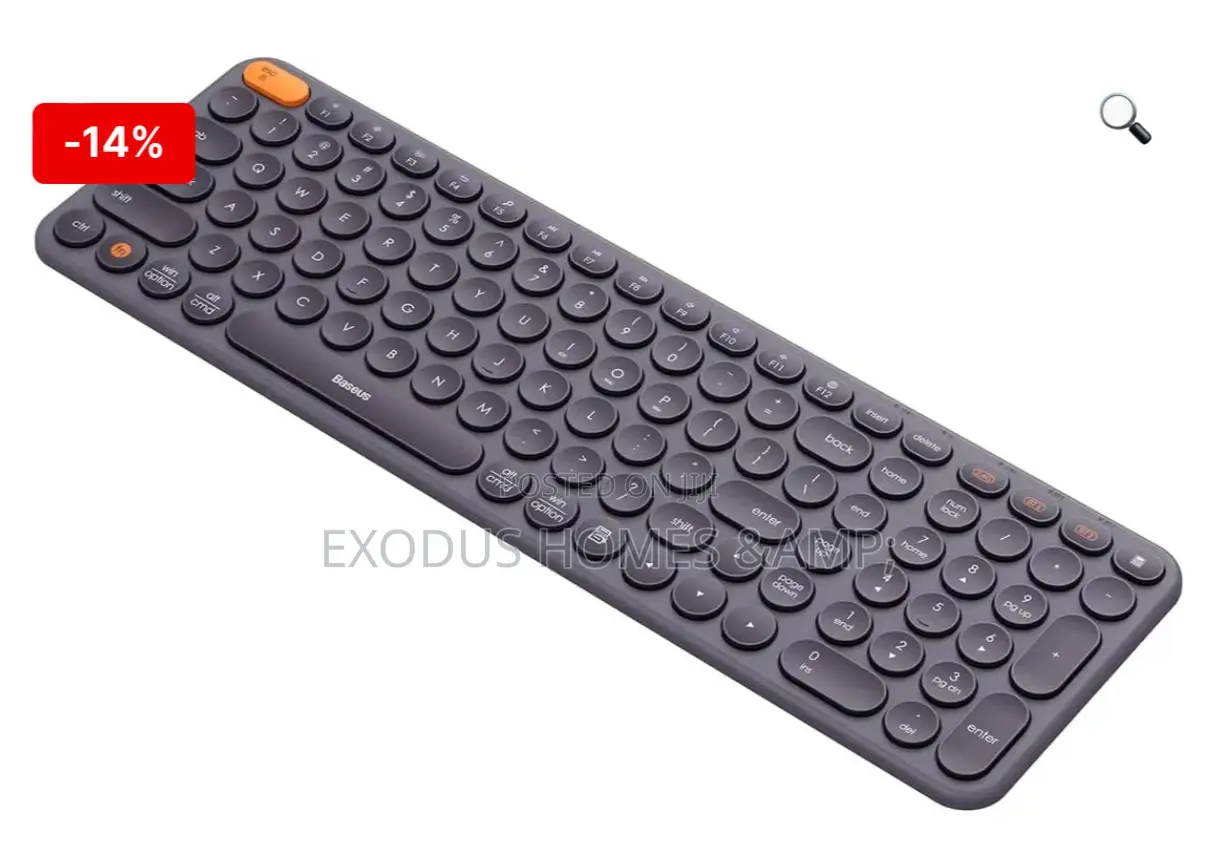 Baseus K01B Wireless Tri-Mode Keyboard Frosted Gray