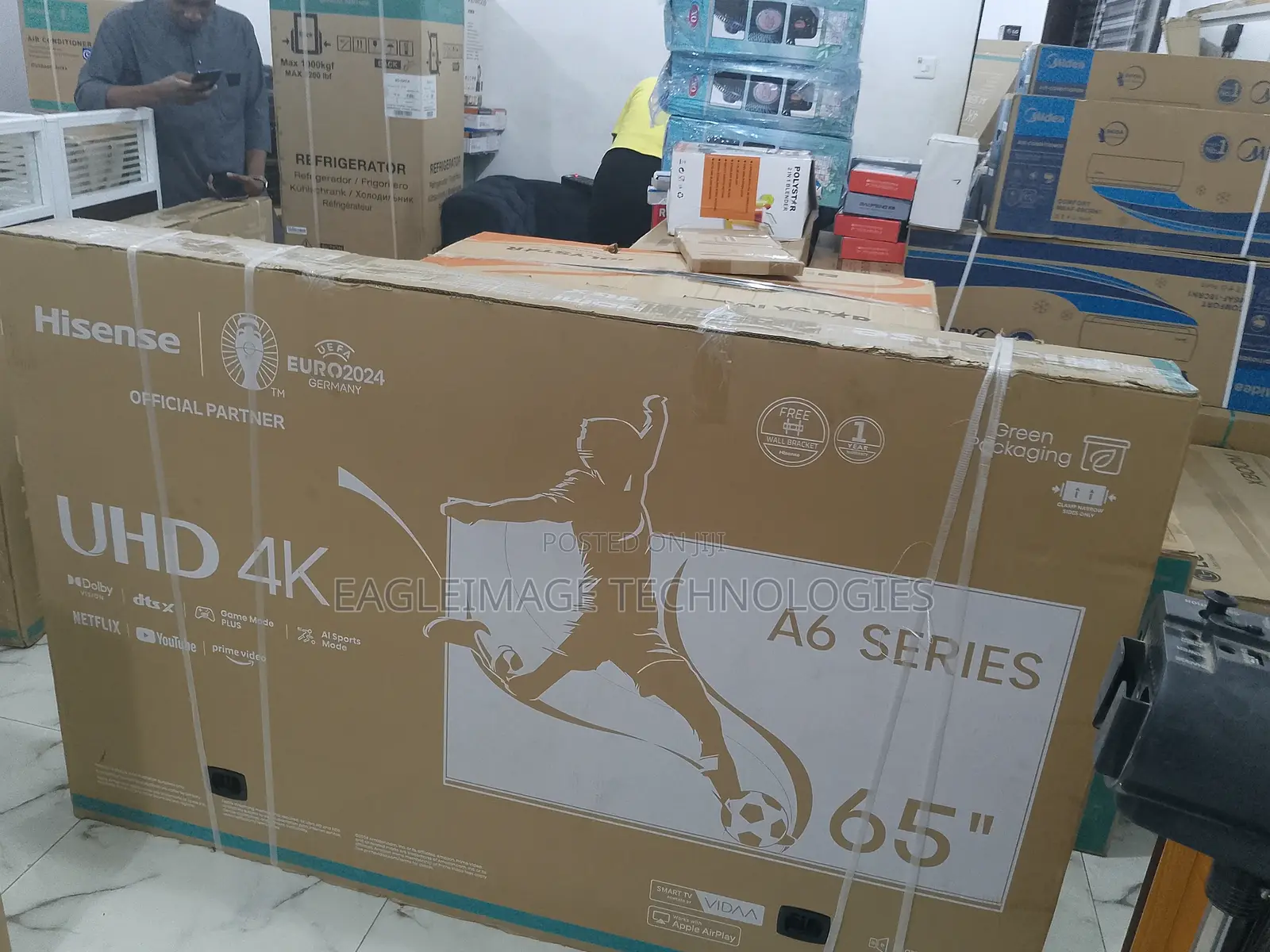 Efficient Hisense 65'' Uhd (65A6N) Smart TV