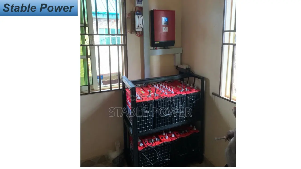 10kva 48v With 8 Batteries Solar Installation don siyarwa - stable ...