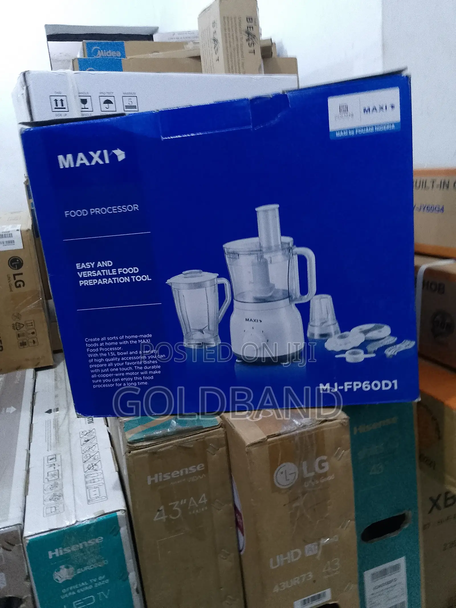 Maxi 1.5L 800W Durable Food Processor (Smoothie Savant)