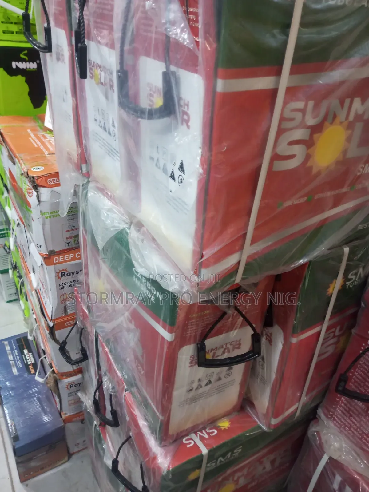 220ah SMS Sunmatch Tubular Batteries