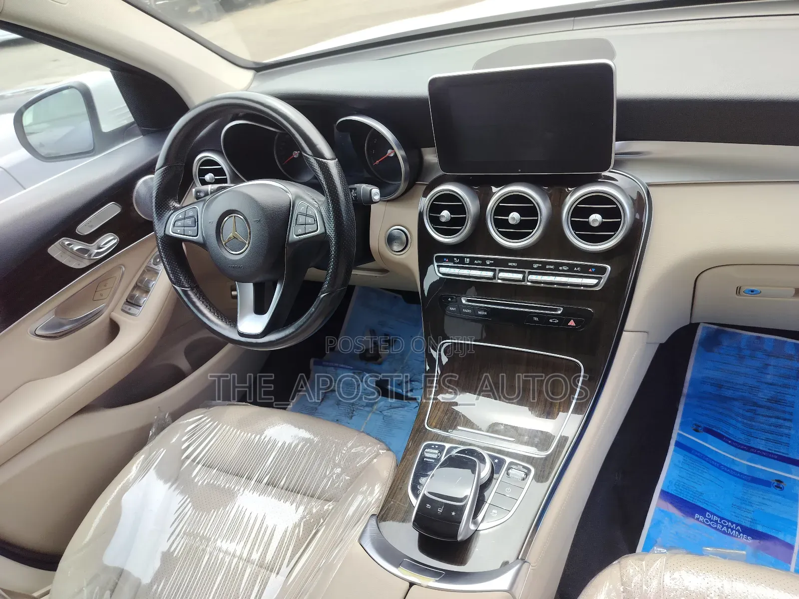 Mercedes-Benz GLC-Class 2017 White
