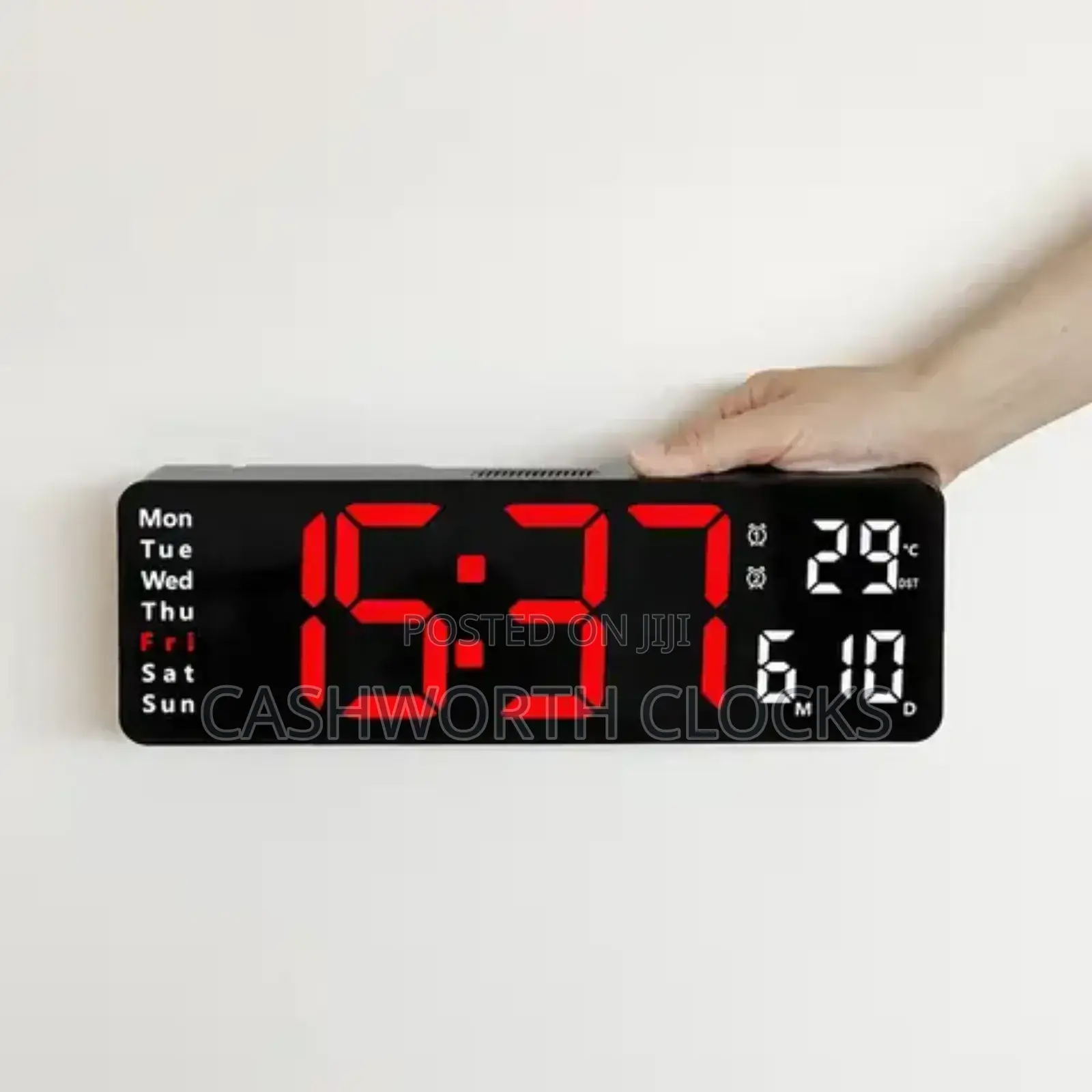 LED Digital Luxury Wall Clock