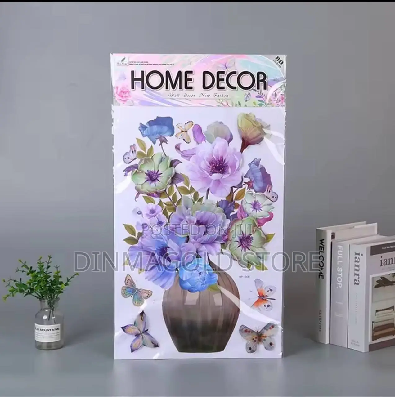 3D Wall Sticker Flower Pattern