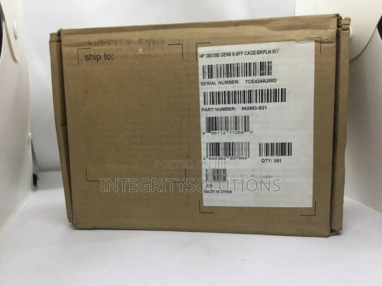 HP Dl380p 8SFF 8-Bay HDD Module Backplane 672146-001
