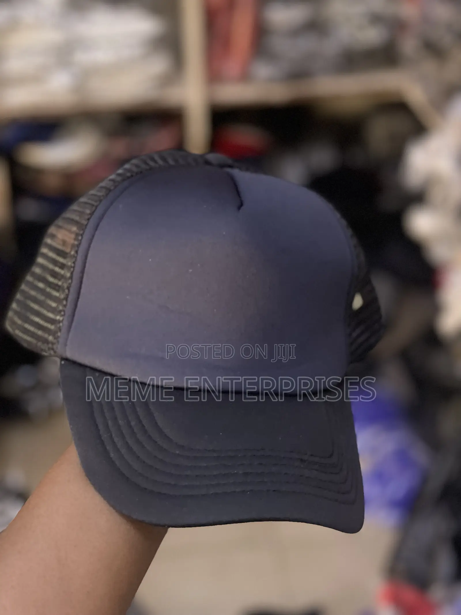 Black Face Caps