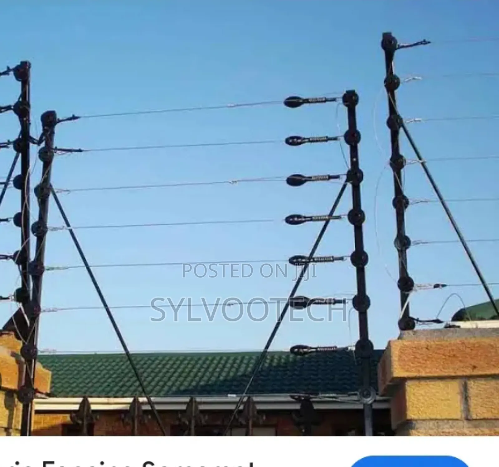 SYLVOOTECH 8 Lines Electric Fence Installation