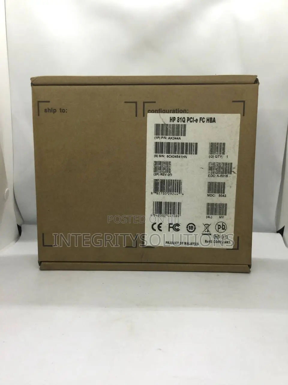 HP 647594-B21 Ethernet 1gb 4-Port 331T Adapter