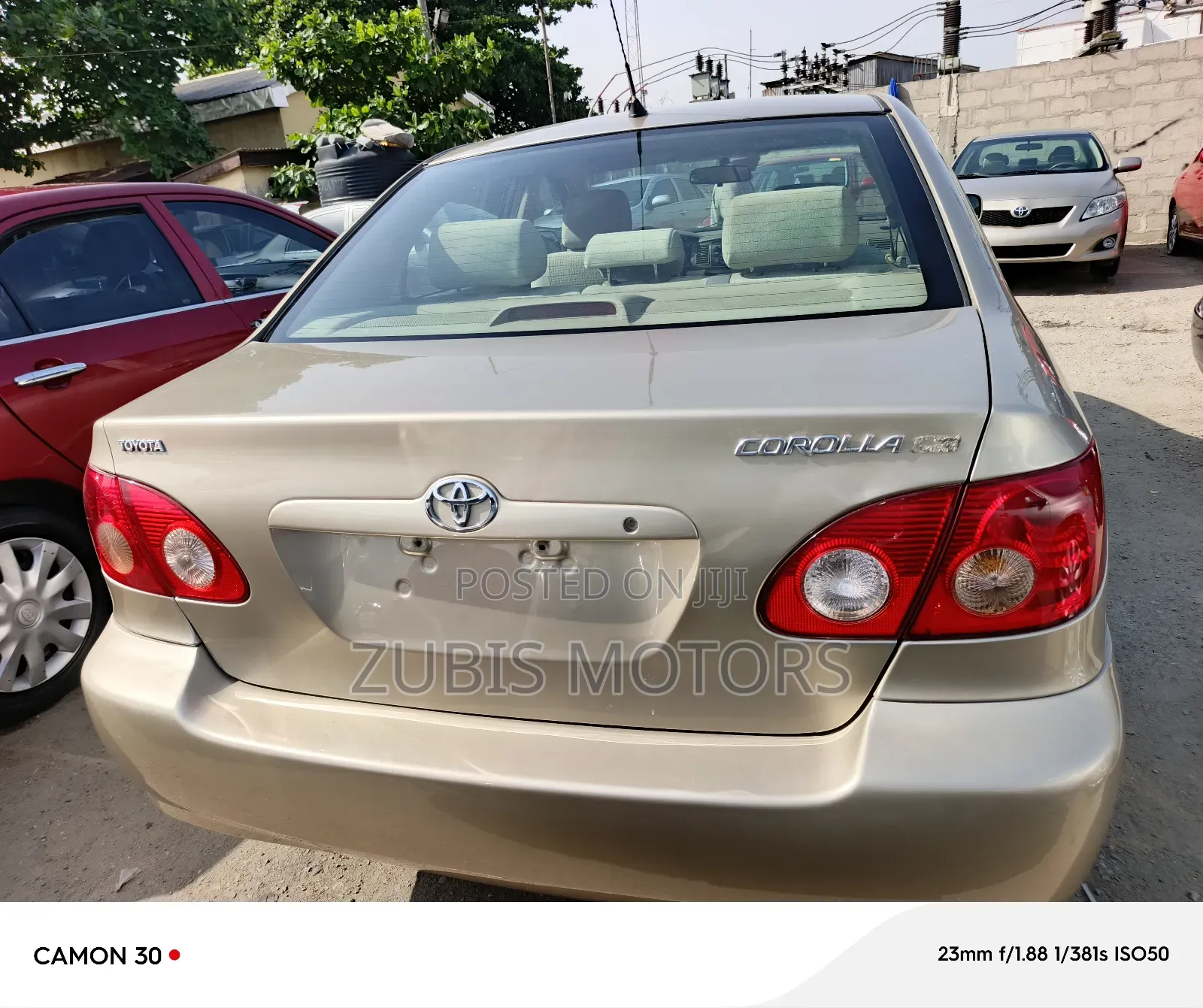 Toyota Corolla LE 2006 Gold