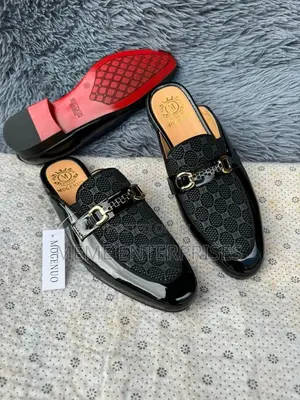 Black Half Shoe