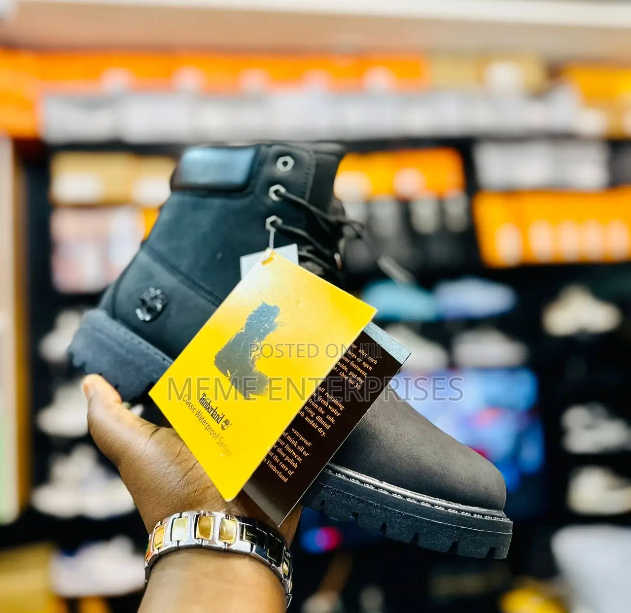 Black Timberland