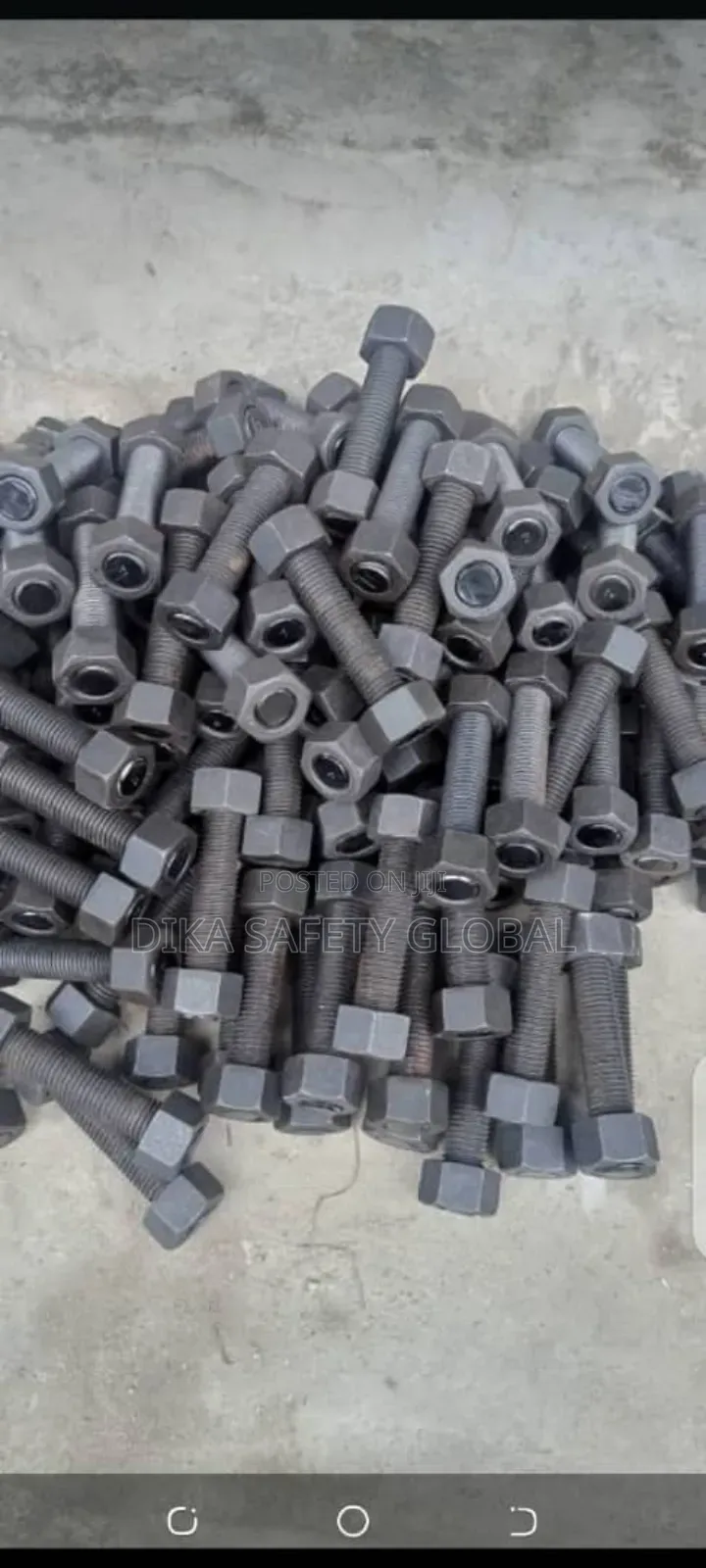 7/8x100 Stud Bolt And Nut Available
