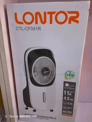 Lontor Rechargeable 2.5litres Water Mist Fan. Call Us