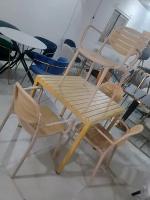 Quality Restaurant Dining Table and Chairs by 4 Seaters