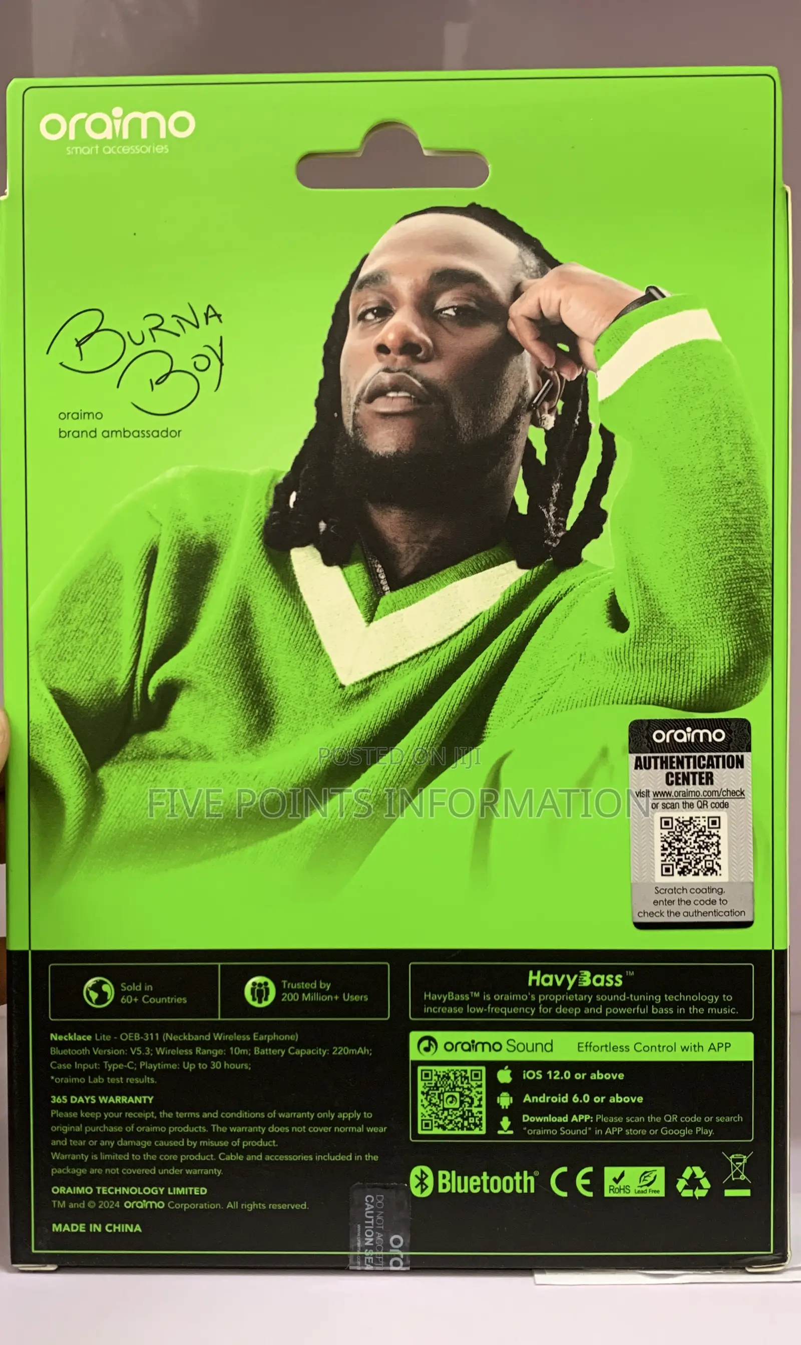Oraimo Necklace Lite