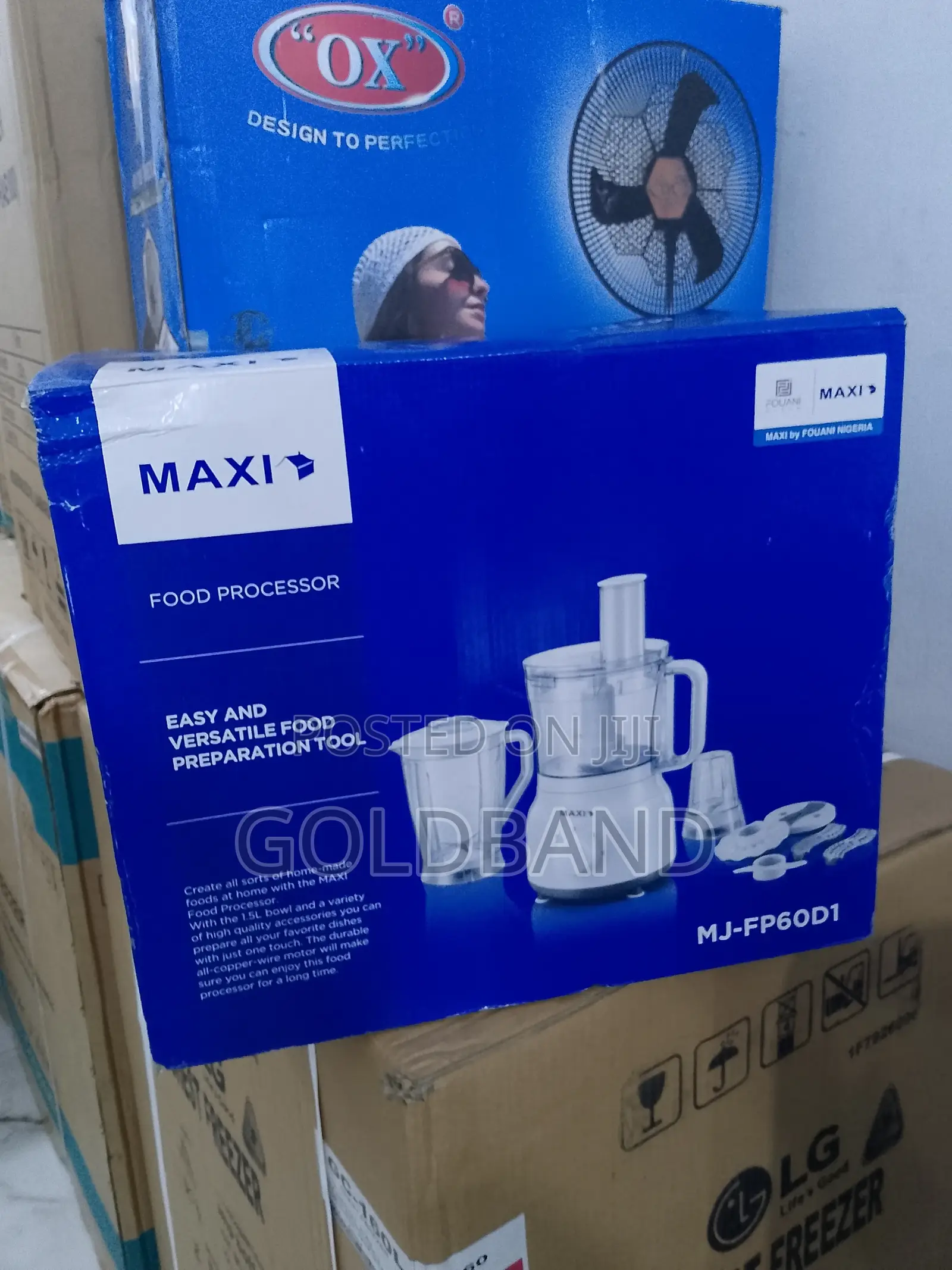 Maxi 1.5L 800W Highly Efficient Food Processor (Mj-Fp60d1)