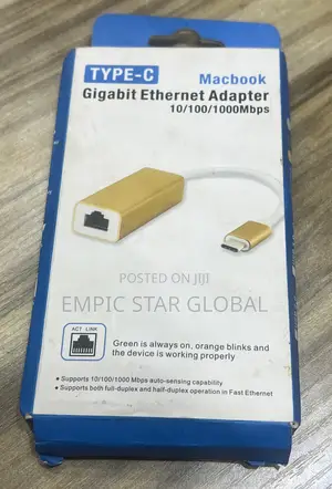 Type-c Gigabit Ethernet Adapter 10/100/1000