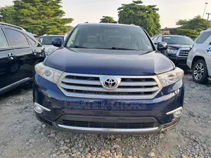 Toyota Highlander Limited 3.5l 4WD 2013 Blue