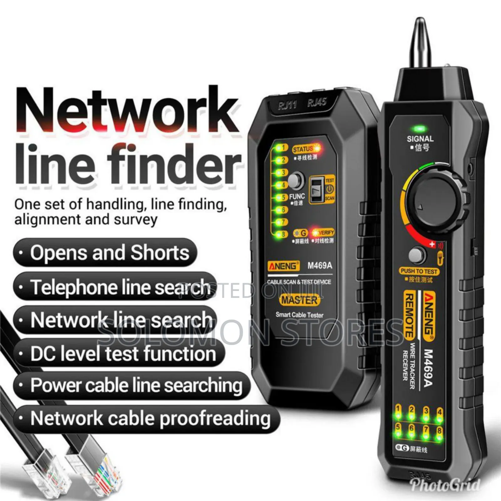 Multifunctional Wire Line Tracer