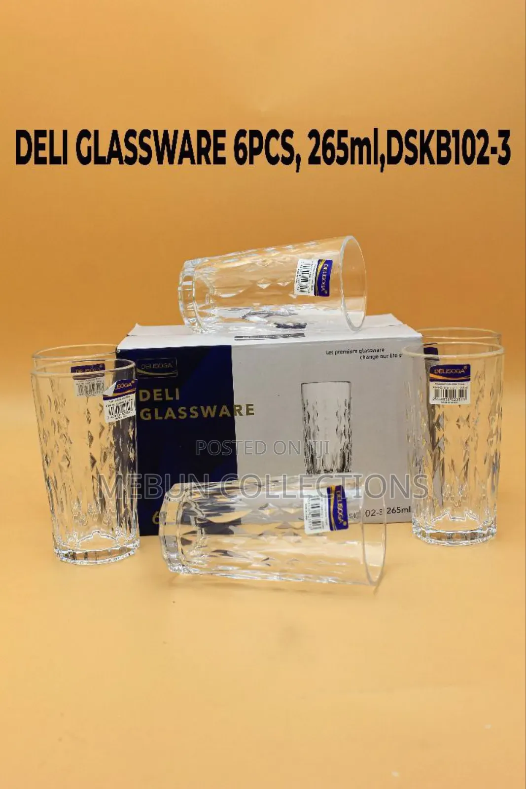 6pcs Glass Cup