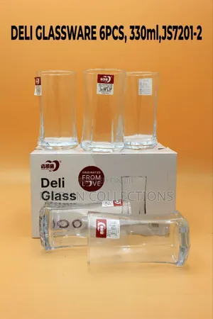6pcs Deli Glass Cup Tumbler
