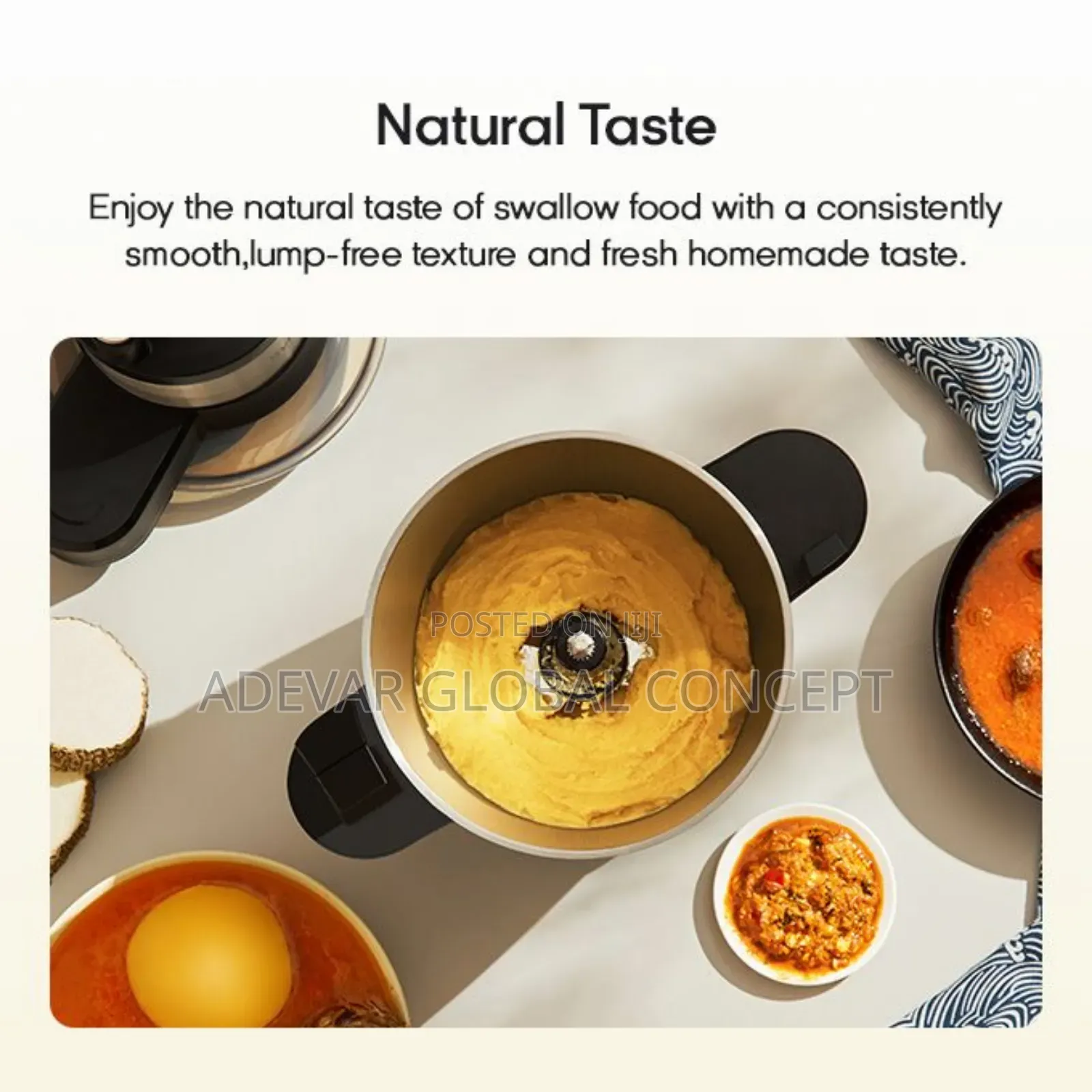Syinix Swallow Maker Eco Cook Pound Yam/Fufu Multi Function