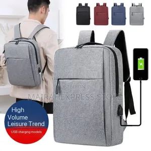 Photo - Multifunctional Anti-Theft Laptop Usb Backpack Bag