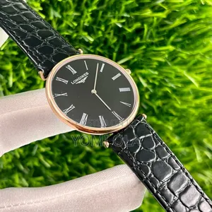 Longines Black Dial Wristwatch