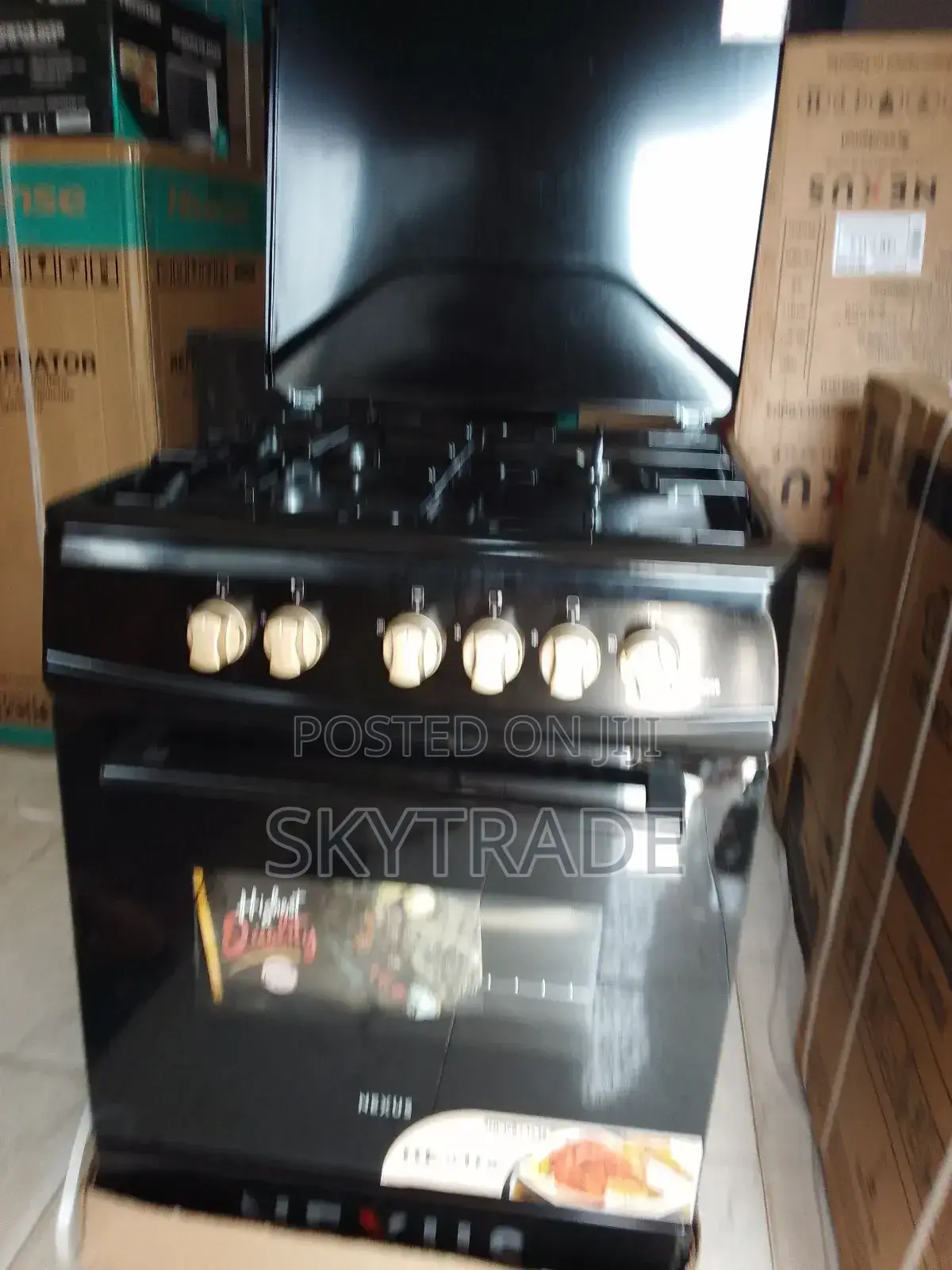 Efficient (4+0) Nexus Gas Cooker + Oven