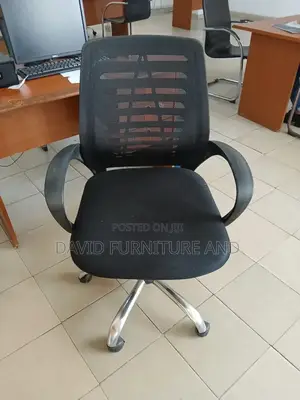 Black Mesh Chair