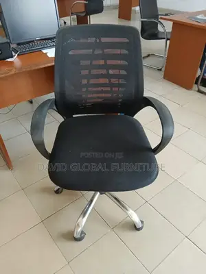 Black Mesh Chair