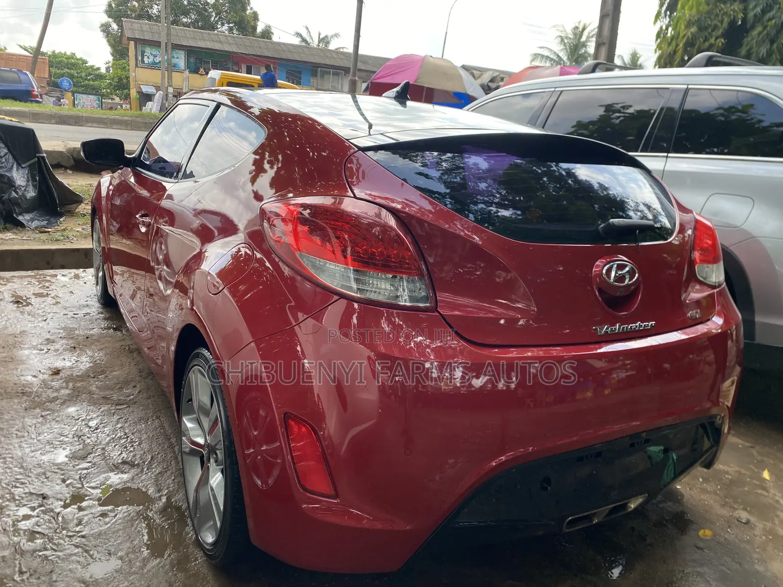 Hyundai Veloster 2011 Red