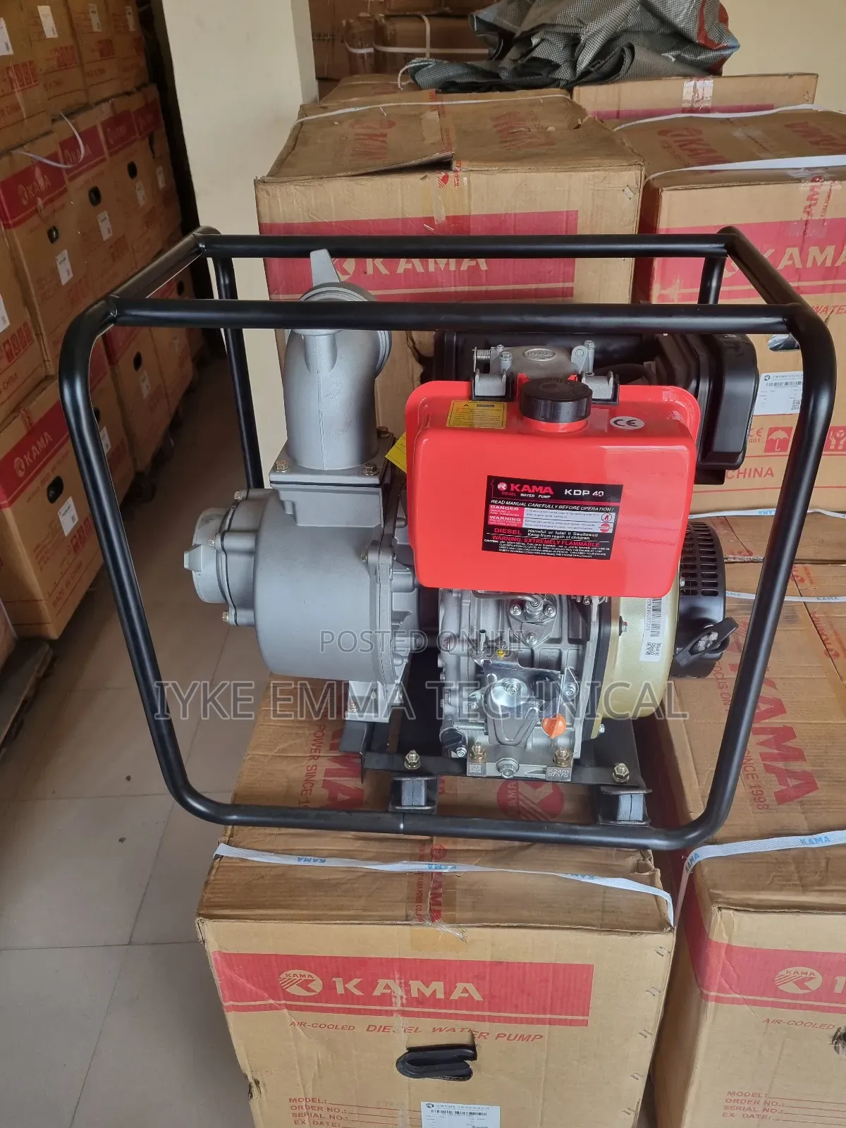 4" Kama ( Diesel ) Pumping Machine