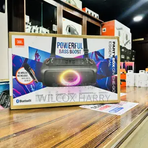 JBL Partybox on-the-Go Wireless Bluetooth Speaker With Microphone