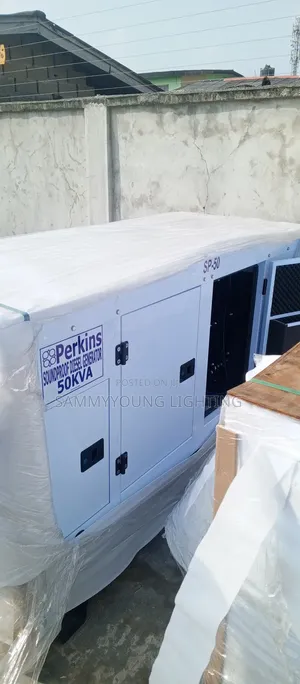 Photo - England Perkins 50KVA Soundproof Diesel Generator 100%Copper