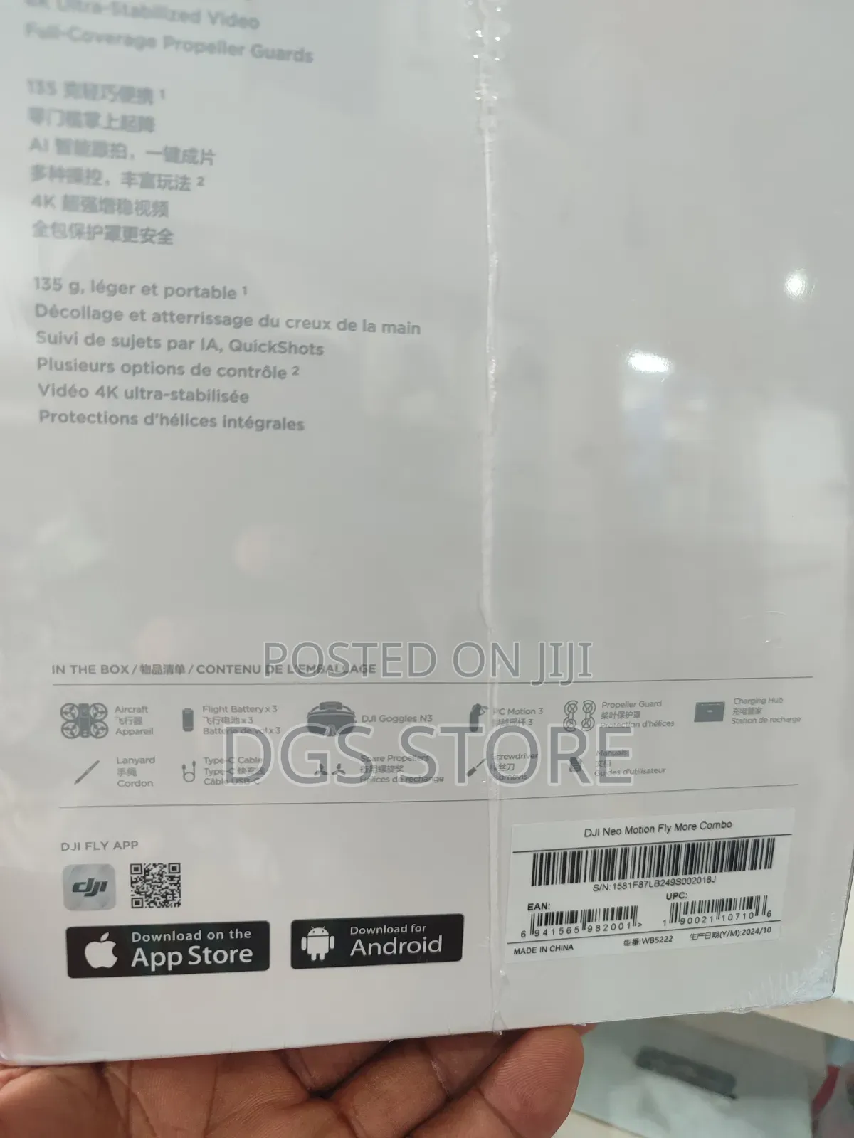 DJI Neo Motion Fly More Combo Drone