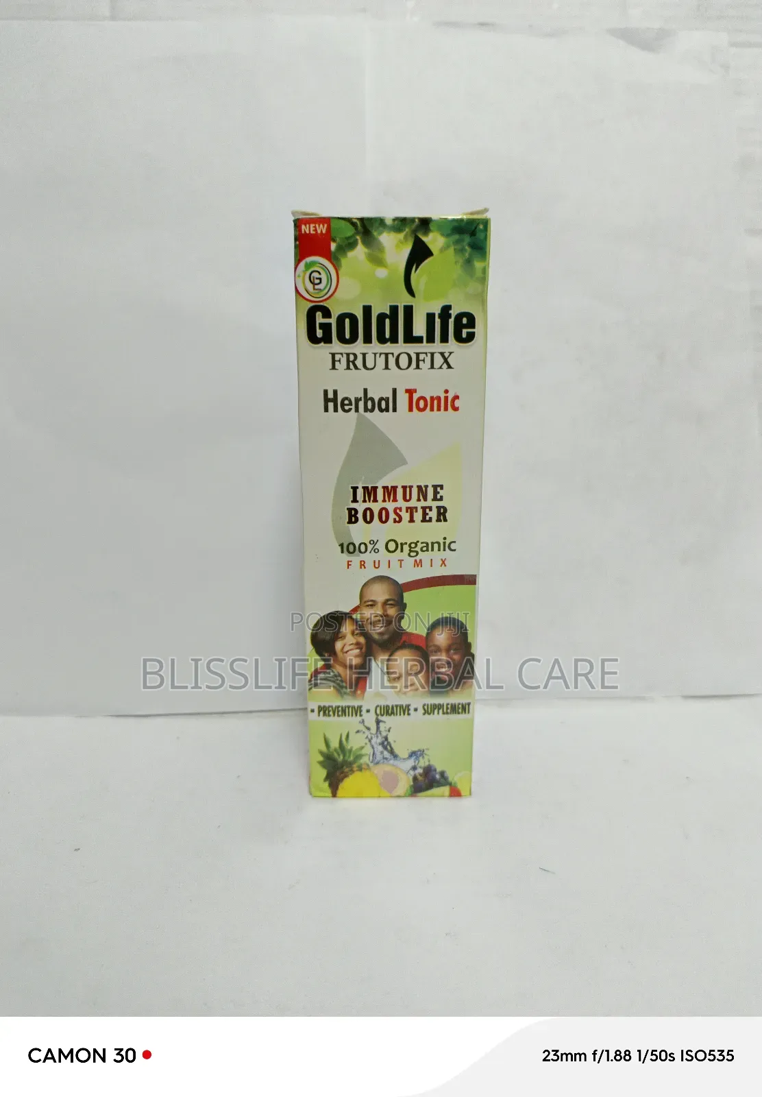 Immune Booster Herbal Tonic Goldlice