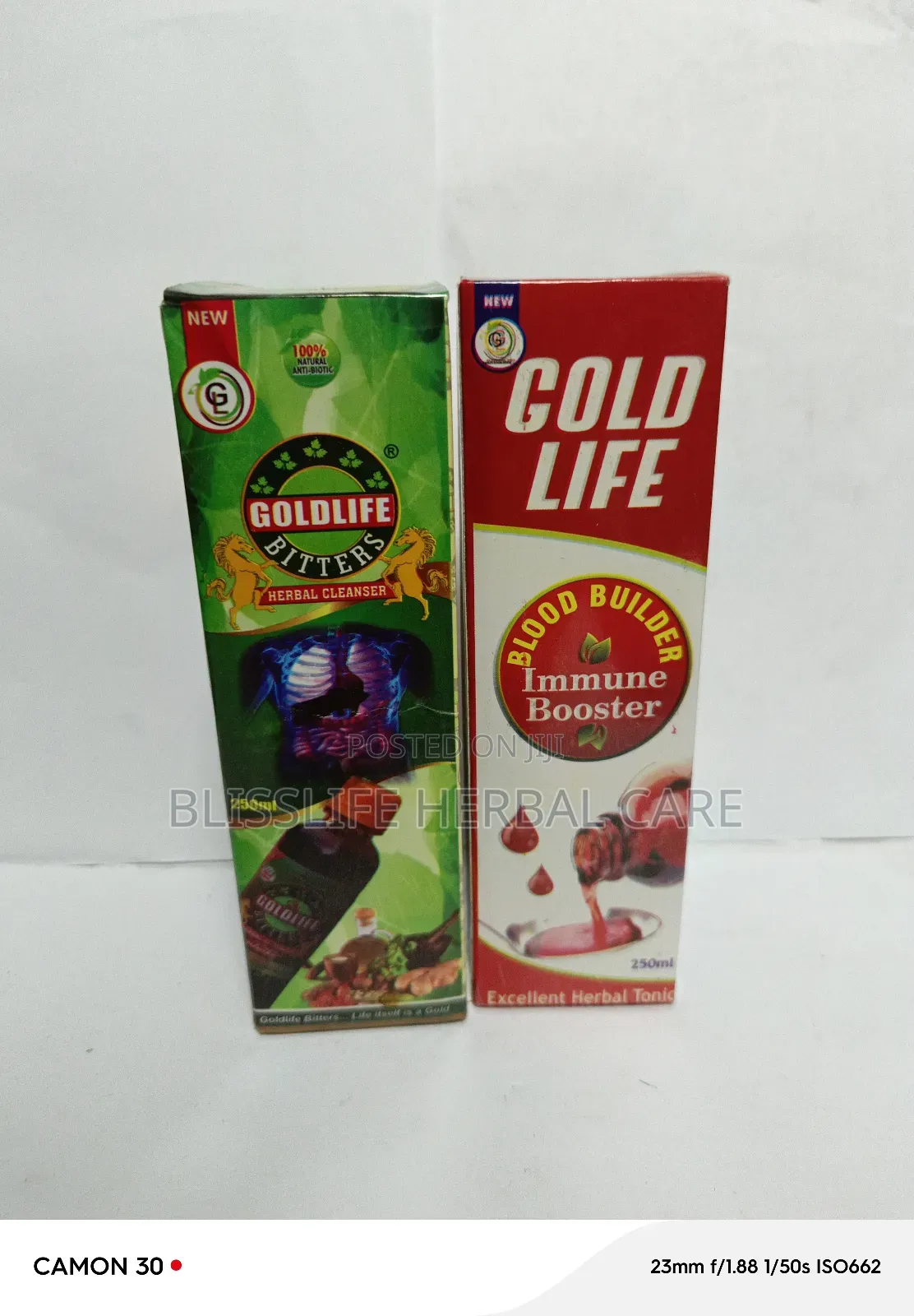 Goldlife Blood Builder Bitters Combo Pack