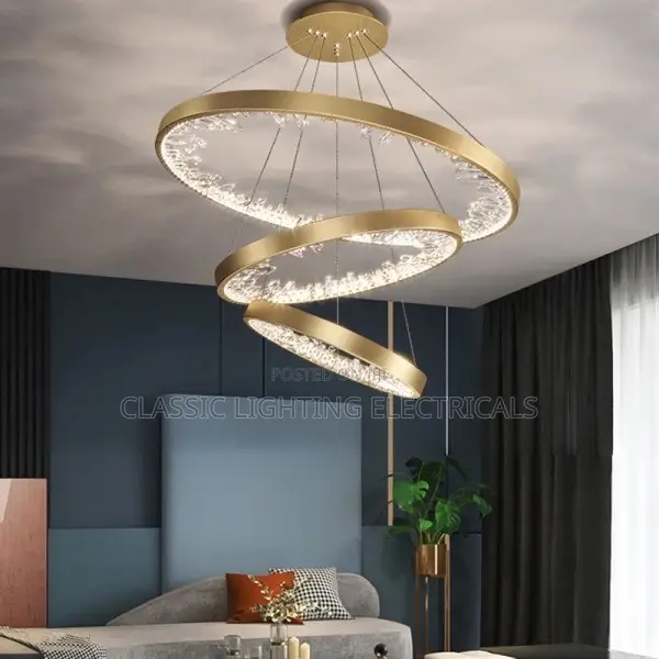 Modern Crystal Pendent Light for Living Room Light