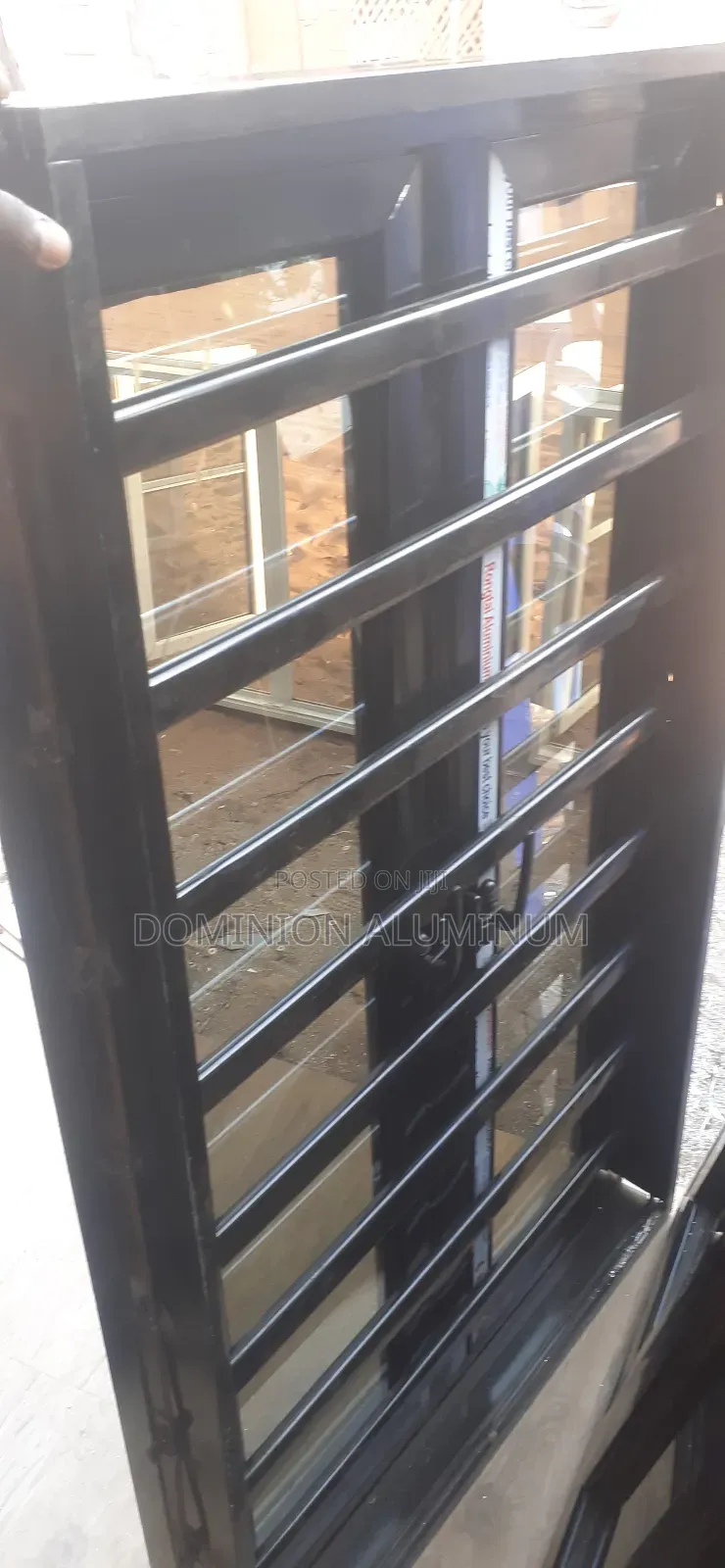 Black Windows With Strong 5mm Glass and Protector