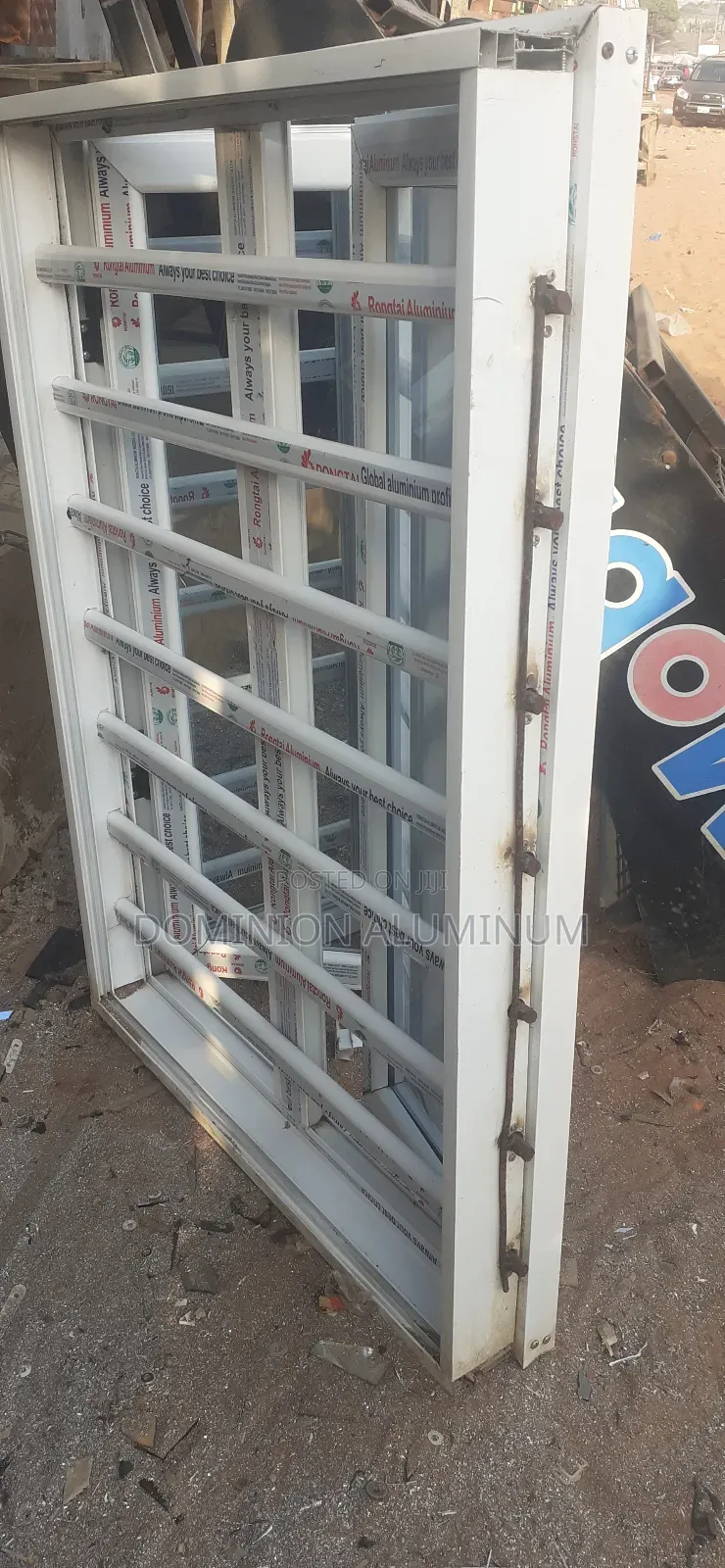 White Strong  Windows With Protector and Nets