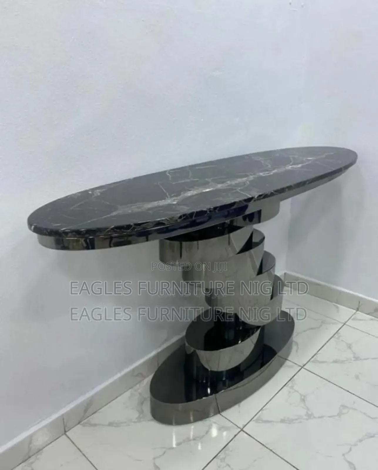 Luxury Black Marble Center Table