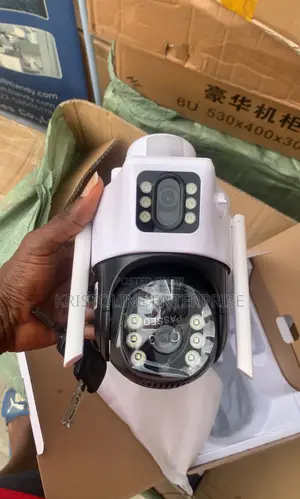 Solar 4g Dual Lens PTZ Camera V380